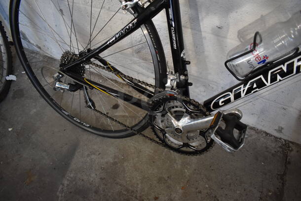 Giant OCR3 Black, Yellow and White Metal Road Bicycle. 18x66x37 - Image 6 of 8