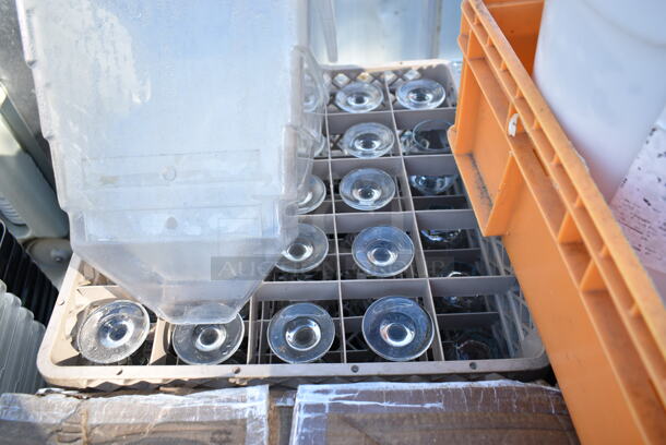 PALLET LOT of Various Items Including Dish Caddies, Orange Bin and Poly Buckets - Image 8 of 9