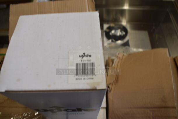 12 BRAND NEW IN BOX! Update Stainless Steel Urns. 6x4x11. 12 Times Your Bid! - Image 3 of 4