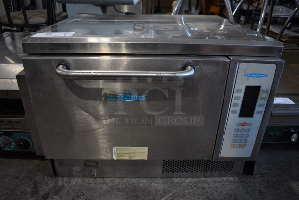 Turbochef Model NGC Stainless Steel Commercial Countertop Electric Powered Rapid Cook Oven. 208/240 Volts, 1 Phase. 26x26x20