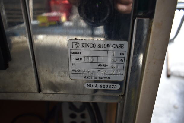 Kinco Metal Commercial Floor Style Deli Display Case Merchandiser. 110 Volts, 1 Phase. Tested and Working! - Image 3 of 6