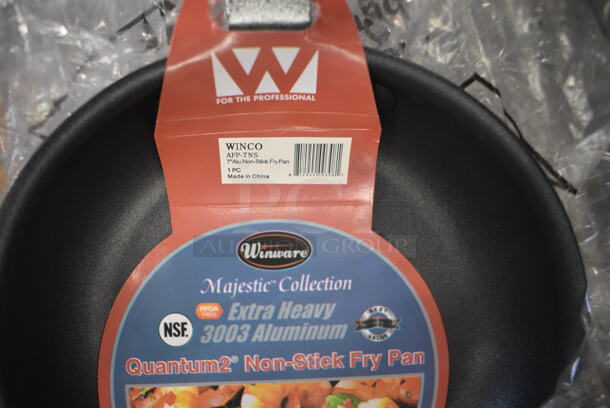 7 BRAND NEW! Metal Skillets; 2 Winco AFP-7NS Skillets and 5 Winco AFP-10XC-H Skillets. Includes 13.5x7.5x2, 18x10.5x2. 7 Times Your Bid! - Image 3 of 5