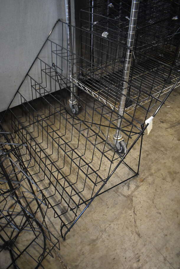 ALL ONE MONEY! Lot of 4 Various Racks Includes 30x20x22, 13.5x13.5x51 - Image 4 of 5