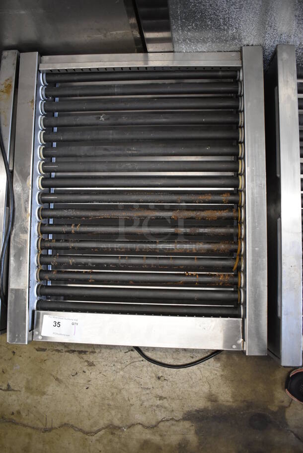 2018 Star 45STBDE Stainless Steel Commercial Countertop Hot Dog Roller w/ Bun Drawer. 120 Volts, 1 Phase. 24x29x12.5. Tested and Working! - Image 4 of 8