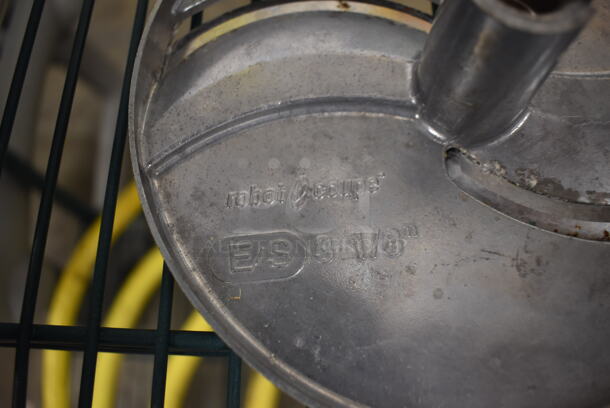 2 Robot Coupe Metal Commercial Food Processor Blades; GR 8 and ES 3 1/8". 7.5x7.5x2. 2 Times Your Bid! - Image 5 of 5