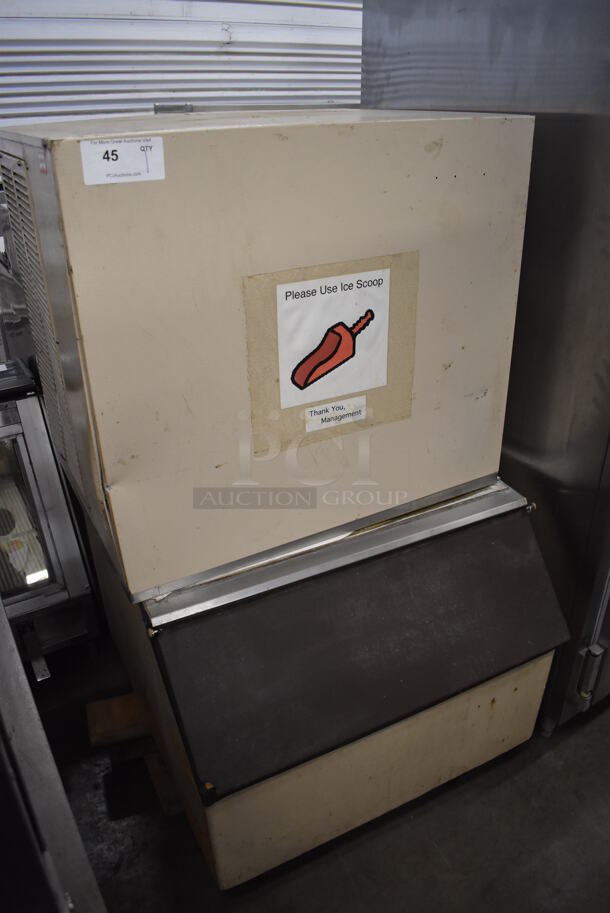 Scotsman CM250AE-1E Metal Commercial Ice Head on Commercial Ice Bin. 115 Volts, 1 Phase. 30x35x55 - Image 2 of 6