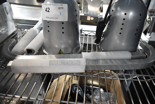 BRAND NEW SCRATCH AND DENT! ServIt 423BLS2 Metal Suspension / Pass Through Dual Heat Lamp. 115 Volts, 1 Phase. Tested and Working! - Image 5 of 8