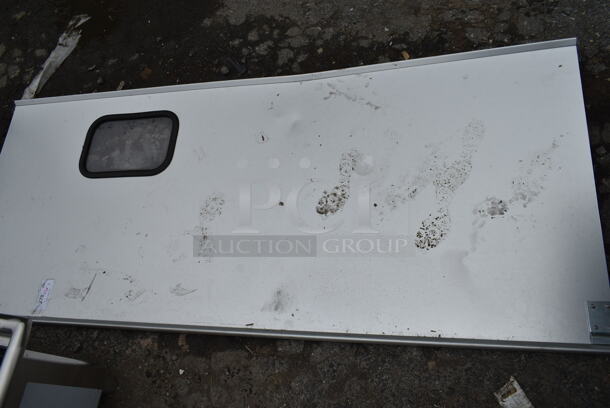 Metal Swinging Kitchen Door.  - Image 1 of 3