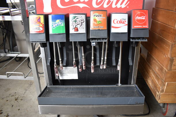 Lancer Model 1506E Metal Commercial Countertop 8 Flavor Carbonated Beverage Machine. 19.5x24.5x30 - Image 3 of 6