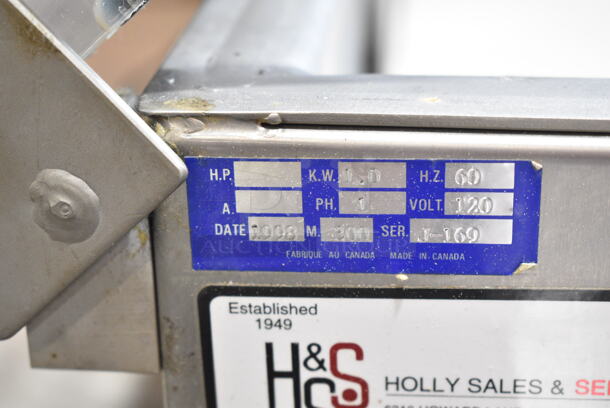 JVR RB 0016 D I Stainless Steel Commercial Countertop Vacuum Sealer. 120 Volts, 1 Phase. Tested and Working! - Image 6 of 6