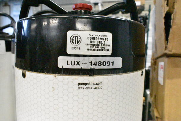 4 Luxus Stainless Steel Coffee Server Satellite. 4 Times Your Bid!  - Image 11 of 12