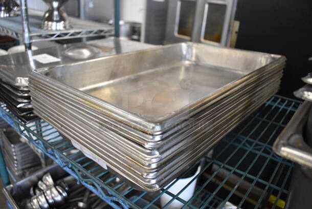 11 Stainless Steel Full Size Drop In Bins. 1/1x2. 11 Times Your Bid! - Image 3 of 3