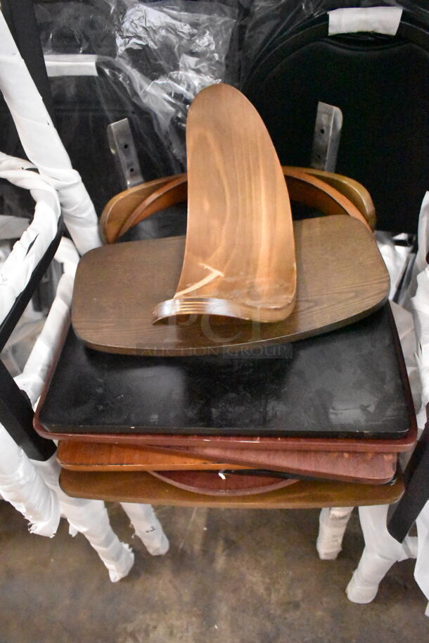ALL ONE MONEY! 34 BRAND NEW SCRATCH AND DENT! Chair Components Including Seat Cushions and Height Chair Frames.  - Image 4 of 4