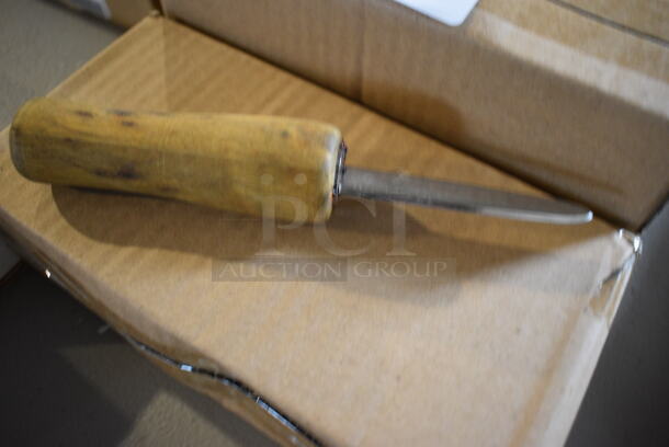 24 BRAND NEW IN BOX! Metal Utensils w/ Wooden Handle. 6.75". 24 Times Your Bid! - Image 2 of 3
