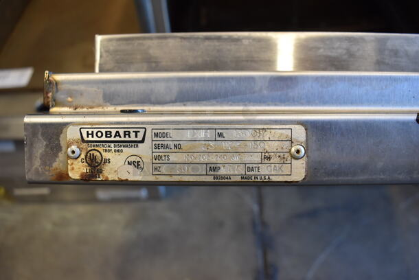 Hobart LXIH Stainless Steel Commercial Hi Temp High Temperature Undercounter Dishwasher. 120/208-240 Volts, 1 Phase. 24x26x34 - Image 7 of 9