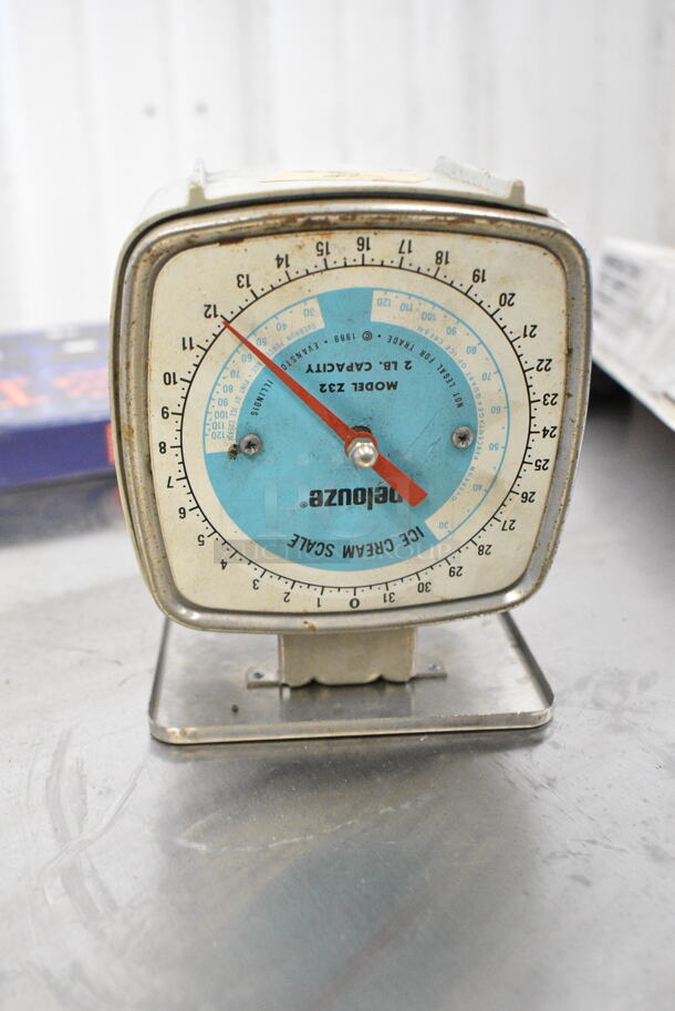 2 Various Items Including Ticket Number Dispenser w/ Number Sign, Scale. 2 Times Your Bid! - Image 4 of 6