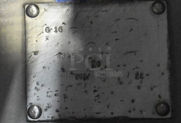 Biro 8325 Stainless Steel Commercial Meat Mixer Grinder on Commercial Casters. 208 Volts,  - Image 6 of 6