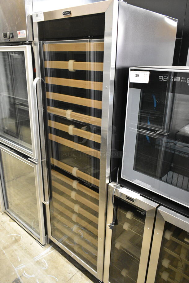 BRAND NEW SCRATCH AND DENT! Whynter BWR-1642DZ Metal Commercial Single Door Reach In 164 Bottle Dual Zone Wine Cooler Merchandiser. 120 Volts, 1 Phase. Tested and Working! - Image 3 of 9