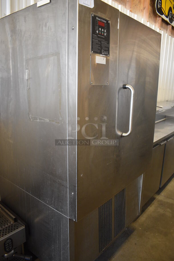 2013 Randell Model BC-18 Stainless Steel Commercial Floor Style Blast Chiller w/ 1 Probe. 115/230 Volts, 1 Phase. 40x38x72