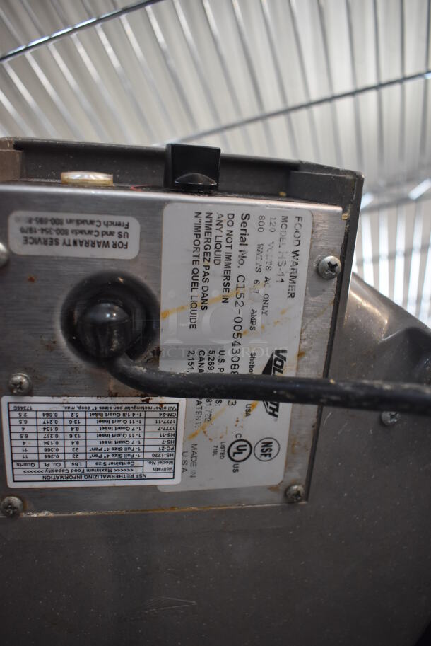 Vollrath Cayenne HS-11 Stainless Steel Commercial Countertop Soup Kettle Food Warmer w/ Lid. Does Not Have Drop In. 120 Volts, 1 Phase. Tested and Working! - Image 6 of 6
