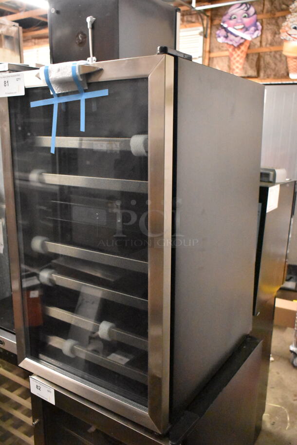 BRAND NEW SCRATCH AND DENT! Danby DWC286BLS Stainless Steel 20 Inch Wine Cooler 38 Bottle w/ Dual Temperature Zones and Reversible Door. 115 Volts, 1 Phase. Tested and Working! - Image 3 of 6