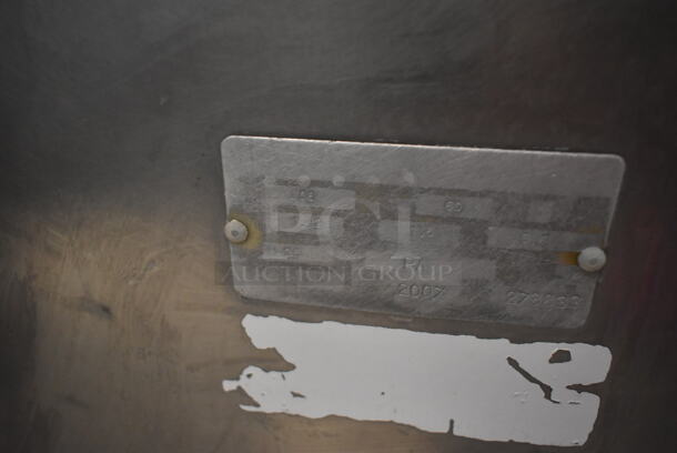 Stainless Steel Commercial Floor Style Hydraulic Sausage Stuffer. 208 Volts, 1 Phase.  - Image 5 of 5