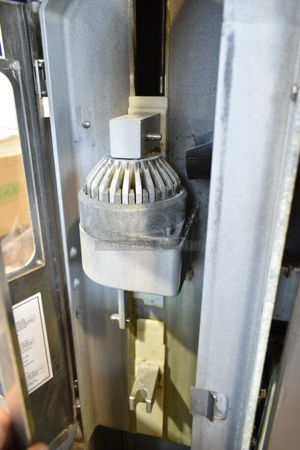 Fresh N Squeeze POS-1 Stainless Steel Commercial Floor Style Automatic Citrus Juicer on Commercial Casters. 120 Volts, 1 Phase. Tested and Working! - Image 7 of 9