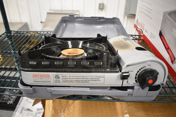 2 Chef Master Butane Powered Single Burner Induction Range in Case. 14x12x4. 2 Times Your Bid! - Image 1 of 6