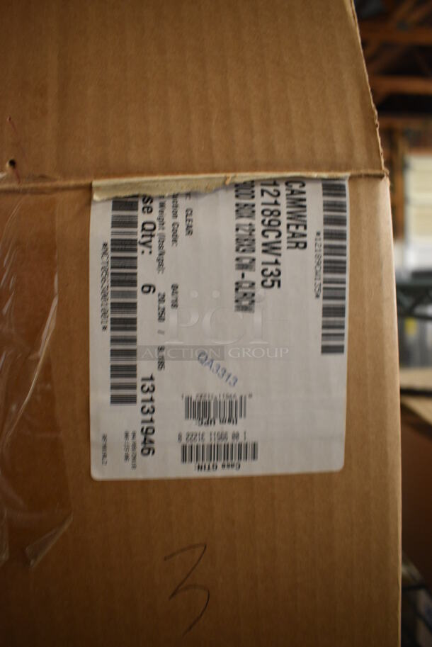 ALL ONE MONEY! Lot of 3 BRAND NEW IN BOX! Cambro Clear Poly Bins! 12x18x9 - Image 4 of 5