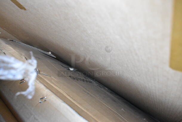 12 BRAND NEW Boxes Including 427CSTL3131C Lancaster Table & Seating 31 1/2" x 31 1/2" Chrome Square Outdoor Standard Height Table, 522MS2124 Steelton 21" x 24" x 8" 18-Gauge 430 Stainless Steel Standing Mop Sink, Flat Auto Adjust Leg Pieces. 12 Times Your Bid!  - Image 4 of 10