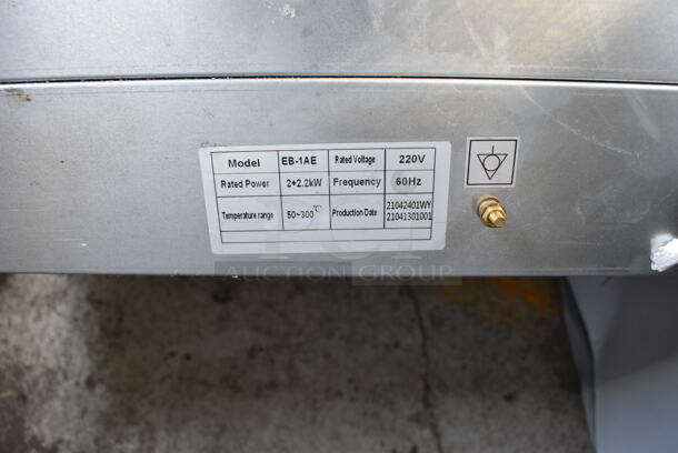 BRAND NEW! Perspective Model EB-1AE Stainless Steel Commercial Countertop Electric Powered Convection Oven w/ View Through Door and Metal Oven Racks. 220 Volts, 1 Phase. 23.5x23x22 - Image 5 of 5