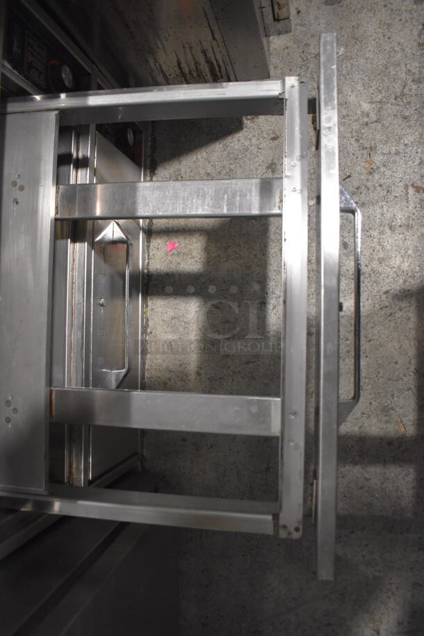 Hatco Stainless Steel Two Door Food Warmer With Pull Out Drawers. 115V Can't Test Due To Cut Cord - Image 4 of 6