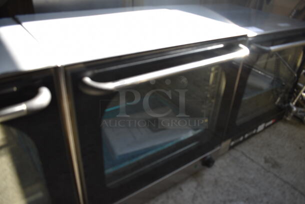 BRAND NEW! Perspective Model EB-1A Stainless Steel Commercial Countertop Electric Powered Convection Oven w/ View Through Door and Metal Oven Racks. 220 Volts, 1 Phase. 23.5x23x22.5 - Image 5 of 6