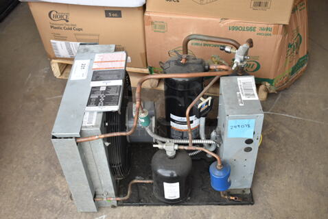 Copeland FFAL-017Z-CFV-072 Metal Compressor. 208-230 Volts, 1 Phase. 