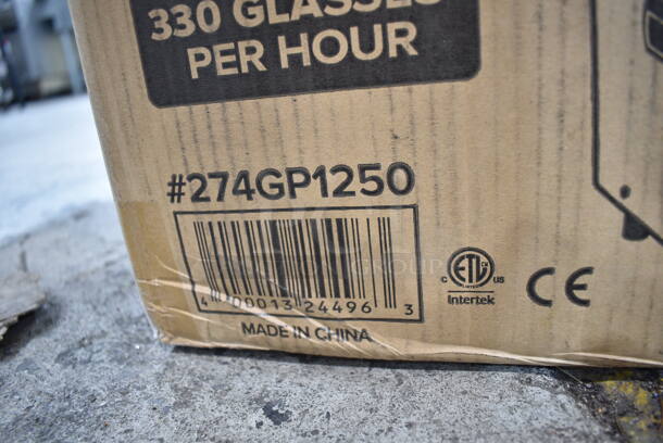 BRAND NEW SCRATCH AND DENT! Noble 274GP1250 Glass Genie Commercial Five Brush Electric Glass Polisher. 120 Volts, 1 Phase. Tested and Working! - Image 4 of 4