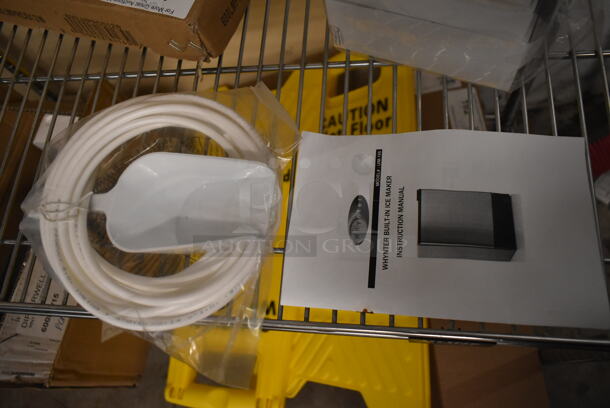 BRAND NEW SCRATCH AND DENT! Whynter UIM-155 15" Built In Ice Maker Machine Stainless Steel 12lb. 115 Volts, 1 Phase. Tested and Working! - Image 7 of 8