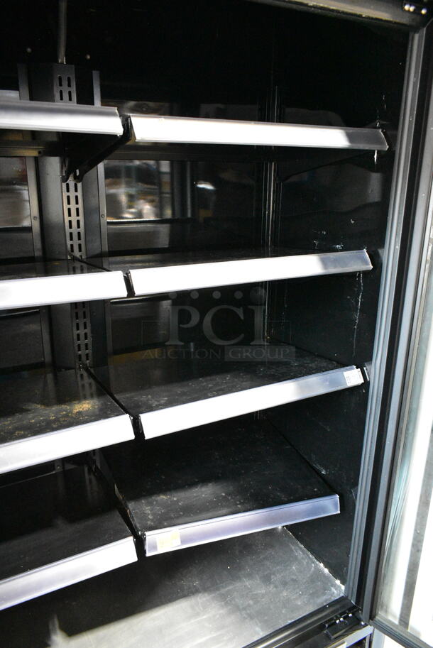 2021 True TVM-48SL-HC Metal Commercial 2 Door Reach In Cooler Merchandiser w/ Metal Shelves. 115 Volts, 1 Phase. Tested and Working! - Image 4 of 6