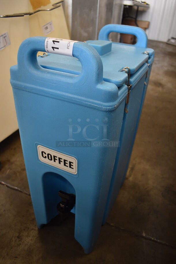 Cambro Model 500LCD Blue Poly Insulated Beverage Holder Dispenser. 9x16x24 - Image 2 of 6