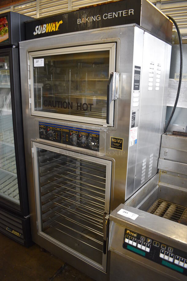 Nu Vu Model SUB-123 Stainless Steel Commercial Oven Proofer on Commercial Casters. 240 Volts, 1 Phase. 36x30x77 - Image 2 of 6