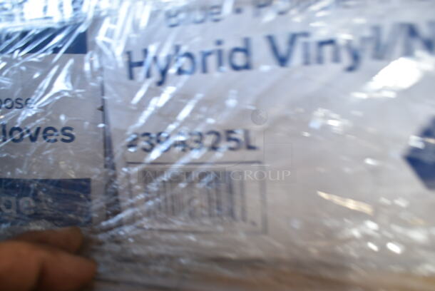 PALLET LOT of 43 BRAND NEW Boxes Including 500AL301BALL Ball 9 oz. Customizable Aluminum Cup with Ball Logo Design - 645/Case, 394325L Noble NexGen Powder-Free Disposable Blue Hybrid 3 Mil Thick Gloves - Large - 1000/Case, 128HD32COMBO ChoiceHD 32 oz. Microwavable Translucent Plastic Deli Container and Lid Combo Pack - 240/Case, 130ROLLKFSSH Visions 18" x 15 1/2" Pre-Rolled Linen-Feel White Napkin and Hammersmith Heavy Weight Silver Plastic Cutlery Set - 100/Case, 128HD16BULK ChoiceHD 16 oz. Microwavable Translucent Plastic Deli Container - 480/Case, 2 Box 5001RT800B Lavex 8" White Hardwound Paper Towel, 800 Feet / Roll - 6/Case, 5001RTSELNAT Lavex Select 1-Ply Natural Kraft Paper Towel Roll, 665 Feet / Roll - 6/Case, Dart 85HTB1R 8" x 8" x 3" Black Foam Square Take Out Container with Perforated Hinged Lid, 50010CAFE Choice 10 oz. Cafe Print Poly Paper Hot Cup - 1000/Case, 407CPAN62A Choice 6" x 2" Round Straight-Sided Aluminum Cake Pan, 612527PCO Choice 7" Round Standard Weight Foil Take-Out Pan with Dome Lid, 561L850YL Creative Converting 013014 100' Mimosa Yellow Disposable Plastic Table Cover, 176BD5BR Choice 5 Gallon Brown Beverage / Juice Dispenser. 43 Times Your Bid!  - Image 3 of 12