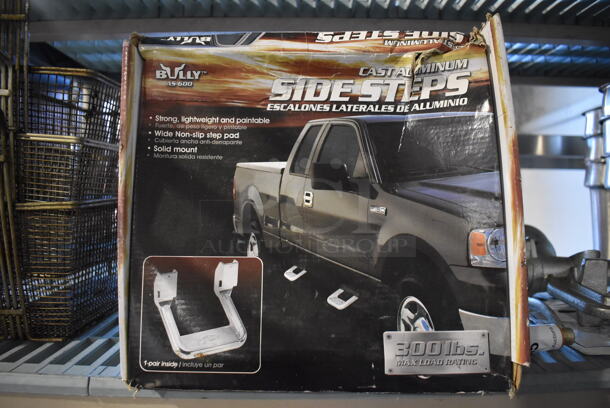 IN ORIGINAL BOX! Bully AS-600 Metal Side Step for Pick Up Truck - Image 2 of 5