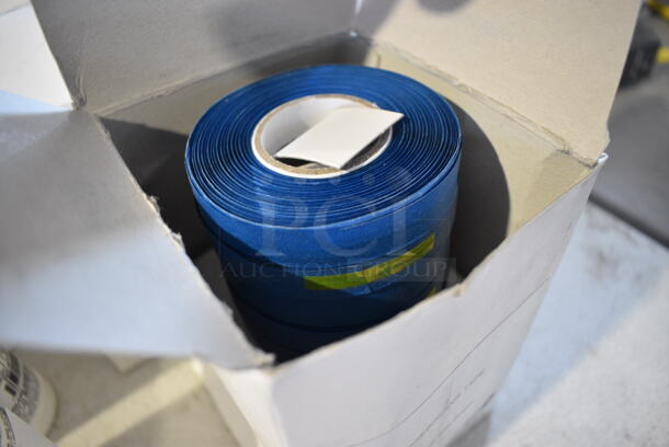 4 BRAND NEW Boxes of Regulus Edgebinding Tape. Blue. 4 Times Your Bid! - Image 2 of 4