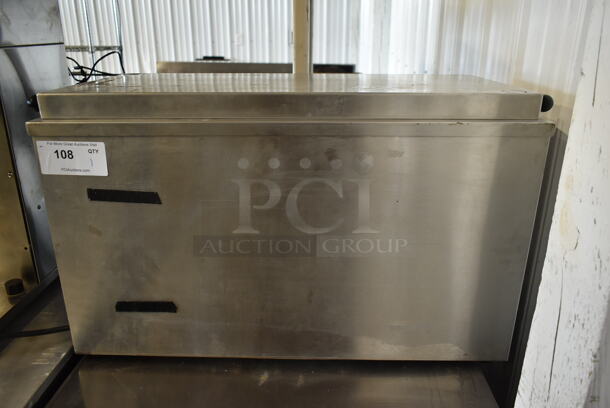 APW Wyott CTCW-43 Stainless Steel Commercial Countertop Cold Food Well. 120 Volts, 1 Phase. Tested and Working! - Image 1 of 5