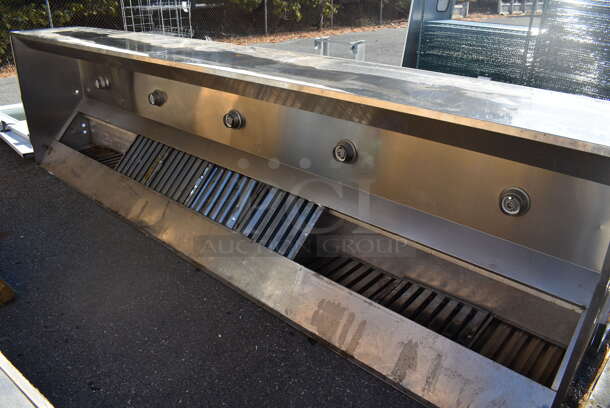 15' Captive Aire 4824 END-2 Stainless Steel Commercial Grease Trap w/ Filters. 180x25x48 - Image 6 of 8