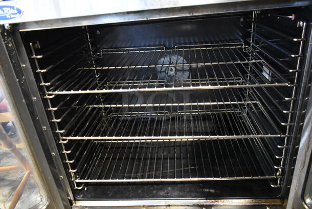 2 Cook Rite ATCO-513NB Stainless Steel Commercial Natural Gas Powered Full Size Convection Ovens w/ View Through Doors, Metal Oven Racks and Thermostatic Controls. 2 Times Your Bid! - Image 7 of 9