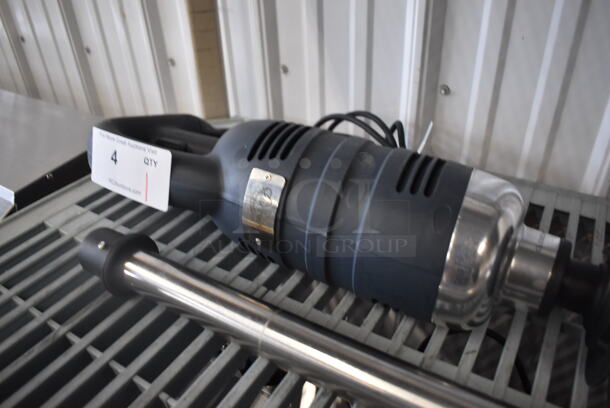 BRAND NEW! AvaMix IB850AV+WIK250-U Stainless Steel Commercial Immersion Blender w/ 20" Blade and Whisk Attachments. 120 Volts, 1 Phase. 31x10x4. Tested and Working! - Image 4 of 5
