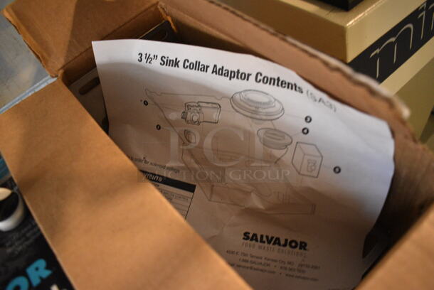 BRAND NEW! Salvajor MRSS Stainless Steel Garbage Disposal Control Box w/ Metal Piece in Box. Includes 10x6x10 - Image 4 of 5