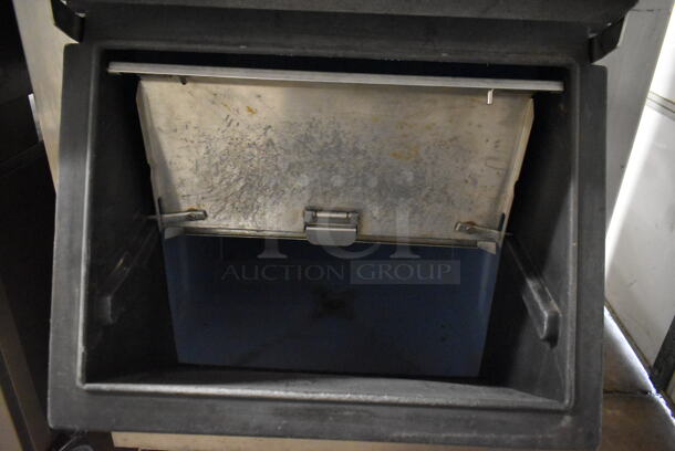 Manitowoc SY0854A Stainless Steel Commercial Ice Head on Commercial Ice Bin. 208-230 Volts, 1 Phase.  - Image 4 of 11