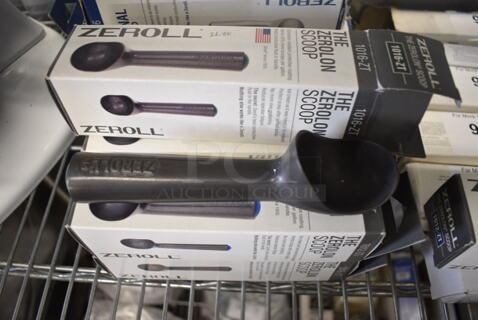 6 BRAND NEW IN BOX! Zeroll 1016-ZT Metal Scoopers. 7.5". 6 Times Your Bid!
