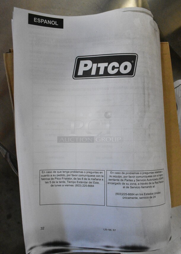 BRAND NEW SCRATCH AND DENT! 2024 Pitco Frialator SG14 Stainless Steel Commercial Floor Style Natural Gas 40-50 lb Deep Fat Fryer w/ 2 Metal Fry Baskets. 110,000 BTU - Image 5 of 11